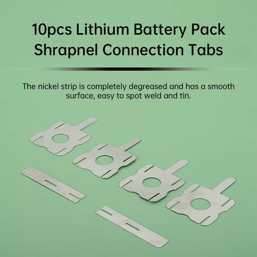TIMOTRAS U-förmige Nickelbleche in Silber für Lithium-Batterie-Schweißzubehör und Ersatz-Lötwerkzeuge - Bild 3