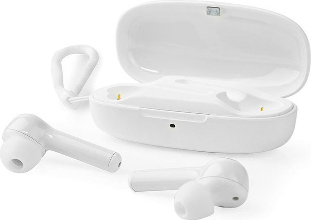 Nedis True Wireless Bluetooth-Kopfhörer in Weiß - Bild 1