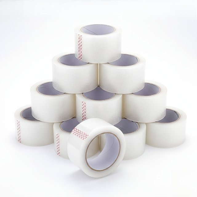 YITAPE Hochleistungs-Verpackungsklebeband Transparent Breite: 48 mm, Länge: 66 m, 3er Set - Bild 1