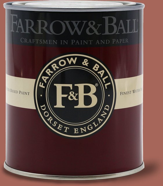 Farrow & Ball Exterior Eggshell Farbe Book Room Red 2,5 l - Bild 1