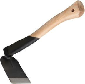 Floraworld Rhein Hacke mit Eschenholzstiel und Stahlkopf, Schwarz, B/T/H: 10 x 45 cm - Bild 1