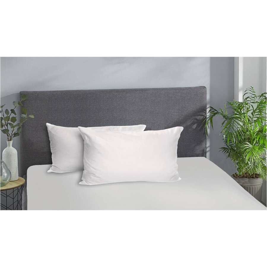 Pocoline Kissenbezug Jersey aus Baumwolle Weiß B/L: 80 x 80 cm - Bild 2