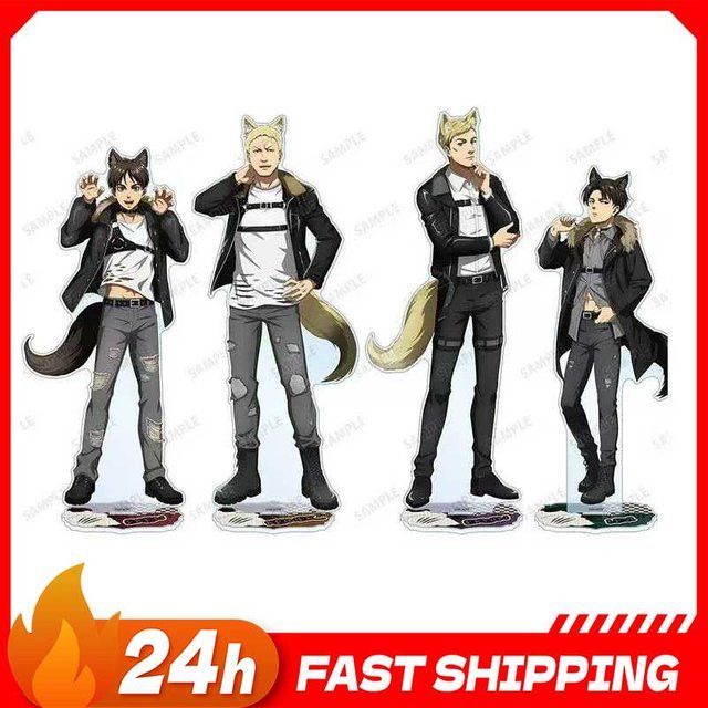 Acrylstandplatte Attacking Giants Wolf Man Ver. als Mini Figur für Eren, Levi und Erwin, Multicolor, Höhe: 10 cm - Bild 1