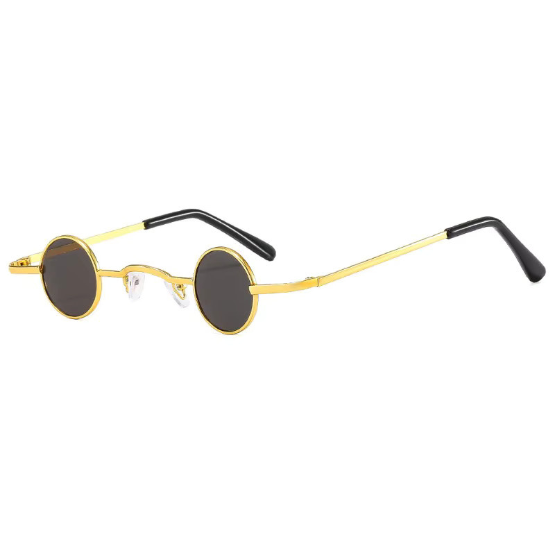 MOYOKA Sonnenbrille, rund, Vollrand, Metall, multicolor, Unisex - Bild 3