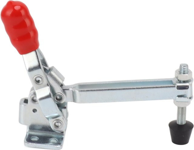 GoolRC Kniehebelklemme aus Edelstahl in Weiß, verstellbarer Schnellspanner und Hubklemme für mechanische Bedienung - Bild 1