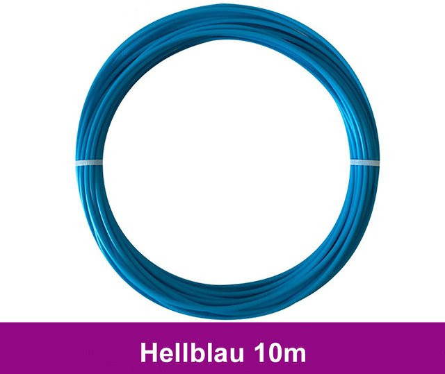 TPFNet PLA Filament für 3D-Drucker-Stifte in Hellblau, 10m - Bild 1