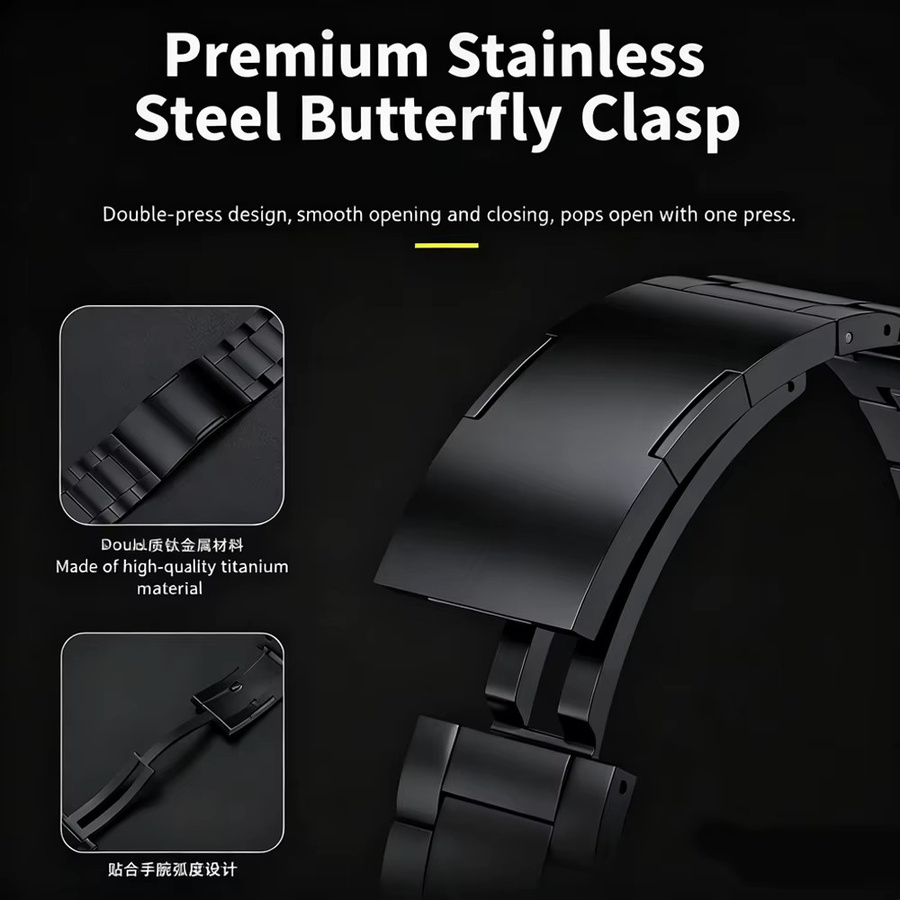 Uhrenarmband Titan, 20 mm, 22 mm, Unisex - Bild 3