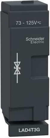 Schneider Electric LAD4T3G Beschaltungsmodul Spezialdiode 72VAC/DC grau für D40A/D65A Kleinverteilerzubehör - Bild 1