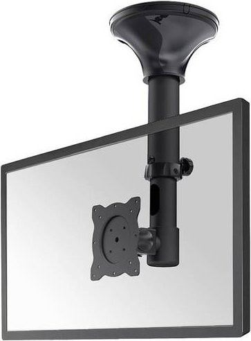 Neomounts Monitor-Deckenhalterung FPMA-C025BLACK Schwarz für 25,4 bis 76,2 cm Displays mit VESA 75x75 mm, neigbar und rotierbar - Bild 1