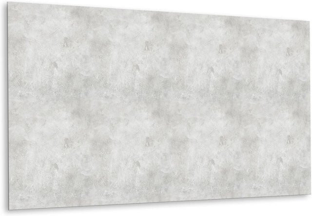 Tulup Wandpaneel in Betonstruktur aus Vinyl, selbstklebend, grau, B/H: 100 x 50 cm - Bild 1