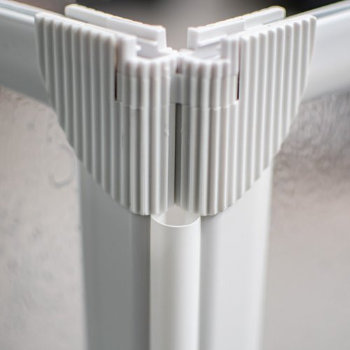 SCHULTE Filmdichtung aus flexiblem PVC in Weiss - Bild 1