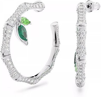 Swarovski Ohrringe, Rhodiniert, Silber, Damen - Bild 1