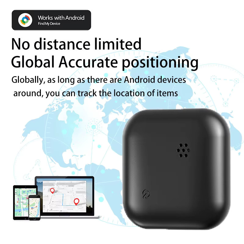 Peocke GPS-Tracker Bluetooth Smart Tag in Schwarz für Google Find My Device und Android zur Ortung von Schlüsseln und Taschen - Bild 4