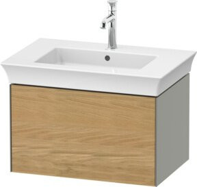 Duravit Waschtischunterschrank ohne Aufsatz White Tulip matt, B/T/H: 68,4 x 45,8 x 41 cm - Bild 1
