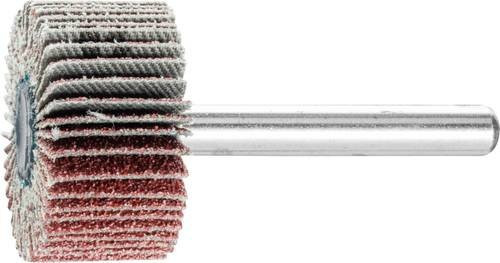 PFERD Korund Fächerschleifer A60 für Feinschliff und Finish, Durchmesser: 30 mm, Breite: 15 mm, Schaft-Durchmesser: 6 mm, 10 Stück, Multicolor - Bild 1