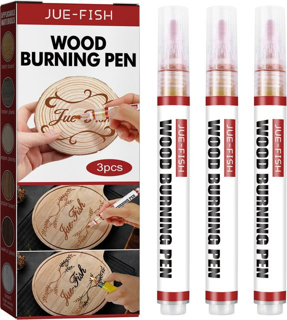 Alloet Holzbrandmarker für DIY Holzhandwerk in Weiß - Bild 1