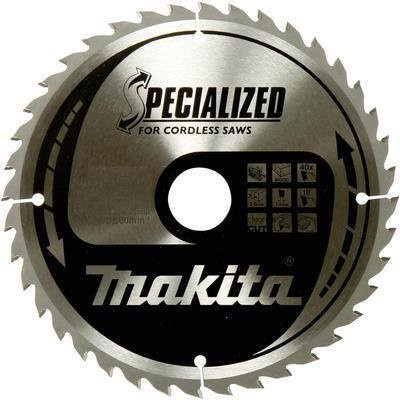 Makita Specialized Kreissägeblatt für Holz, Farbe: Silber, Durchmesser: 136 mm, Bohrung: 20 mm, Zähne: 24 - Bild 3