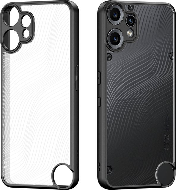 DUX DUCIS Airbag Anti-Drop Handyhülle für Nothing CMF Phone 2Pro, Phone 3, 2a Plus und 3a Pro aus TPU und Acryl in Transparent oder Schwarz - Bild 1