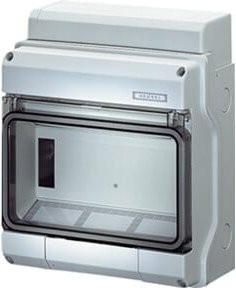 Hensel Automatengehäuse KV 9109 Verteilerdose aus Kunststoff in Grau und Transparent mit IP65 Schutzart - Bild 1