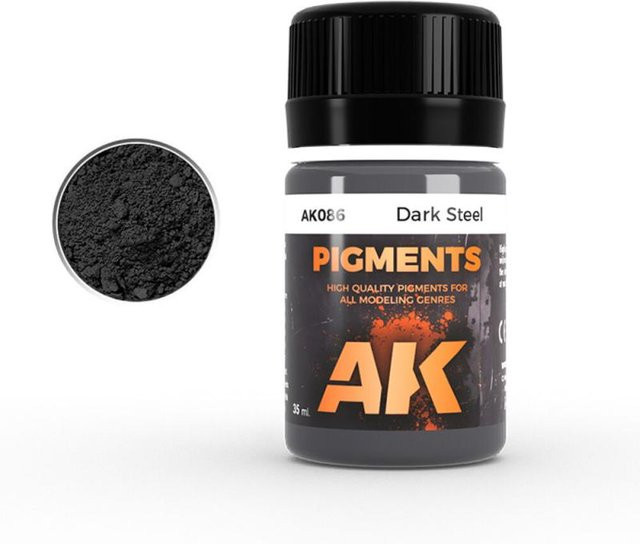 AK Interactive Dark Steel, Schwarz - Bild 1