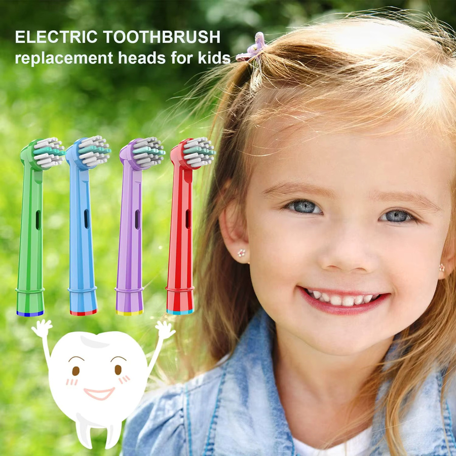 Braun Ersatzbürstenköpfe für Kinder, ultraweiche Borsten - Bild 2