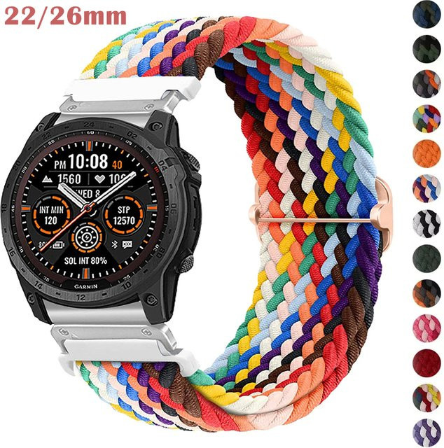 Uhrenarmband CHIICSMART, Geflochtenes Nylon-Elastikarmband, Unisex - Bild 1