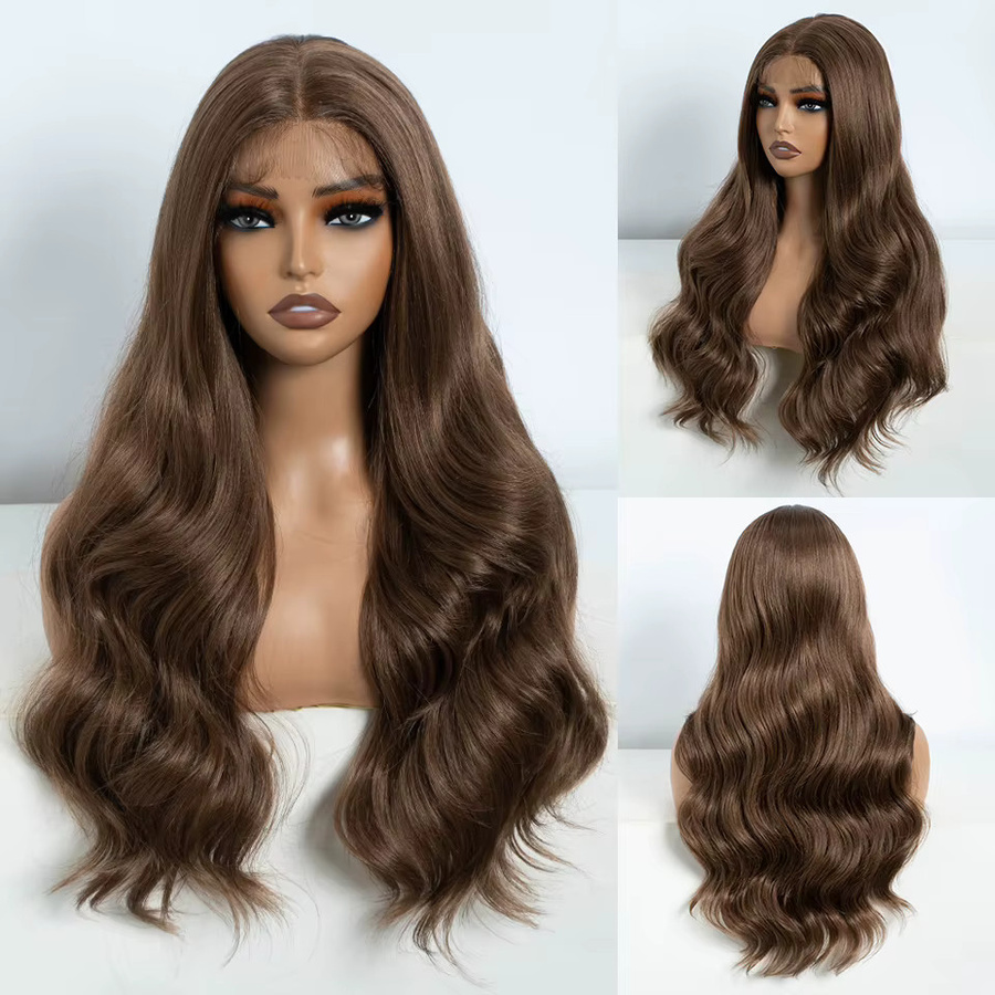 Freedom Synthetische Lace-Front-Perücke, lang gewellt, Ombre-Blond, Damen - Bild 2