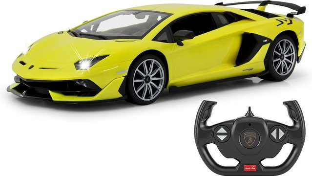 Jamara Lamborghini Aventador SVJ Ferngesteuertes Fahrzeug gelb 1:14 ab 6 Jahren - Bild 3