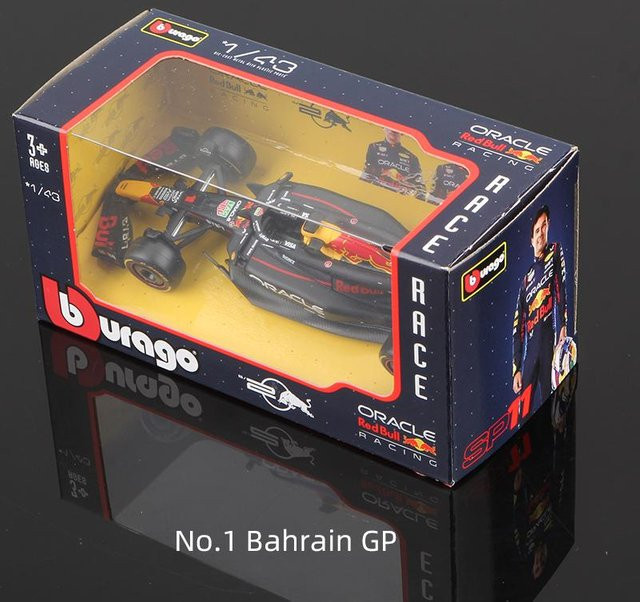 Bburago Red Bull Racing Verstappen F1 Legierungsauto, 1:43, ab 14 Jahre - Bild 1