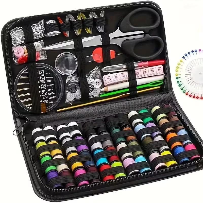 Multifunktionales DIY Mini Nähen Kit mit Stickerei-Zubehör in Multicolor für den Heimgebrauch - Bild 5