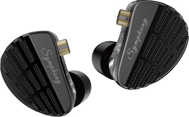 KZ Symphony Hybrid In-Ear-Monitor-Kopfhörer mit 13,2 mm Planar-Treiber und 6 mm dynamischem Treiber - Bild 1