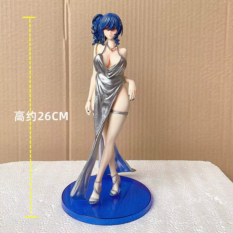 Bandai St. Louis Abendkleid-Figur, Anime-Spiel, Sammlerfigur, Blau, Kunststoff - Bild 2
