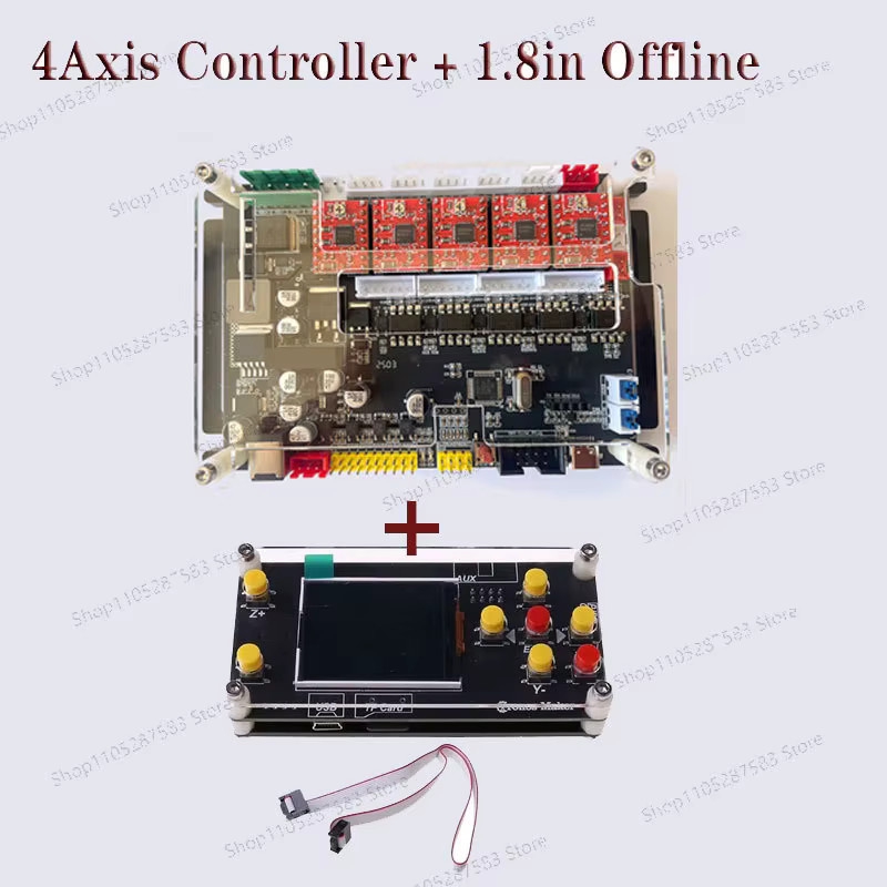 CNC 3018 GRBL 1.1 Controller mit 3-Achsen Schrittmotor-Steuerung und doppelter Y-Achse inklusive USB-Treiberplatine und Laserplatine - Bild 3