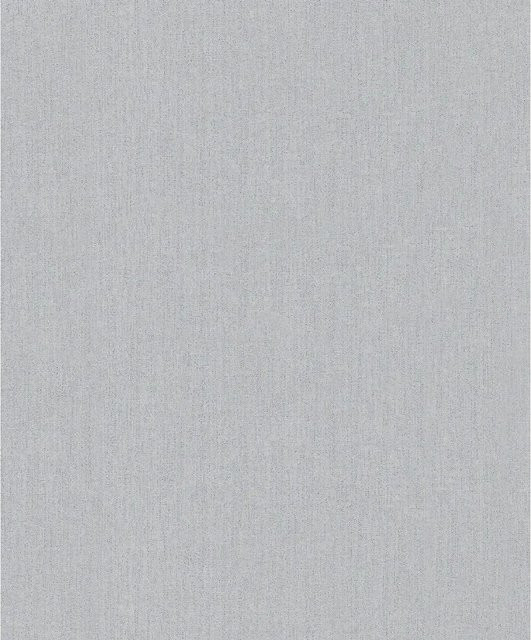 Schöner Wohnen Vliestapete Uni Grau-Silber FSC modern und waschbar - Bild 1