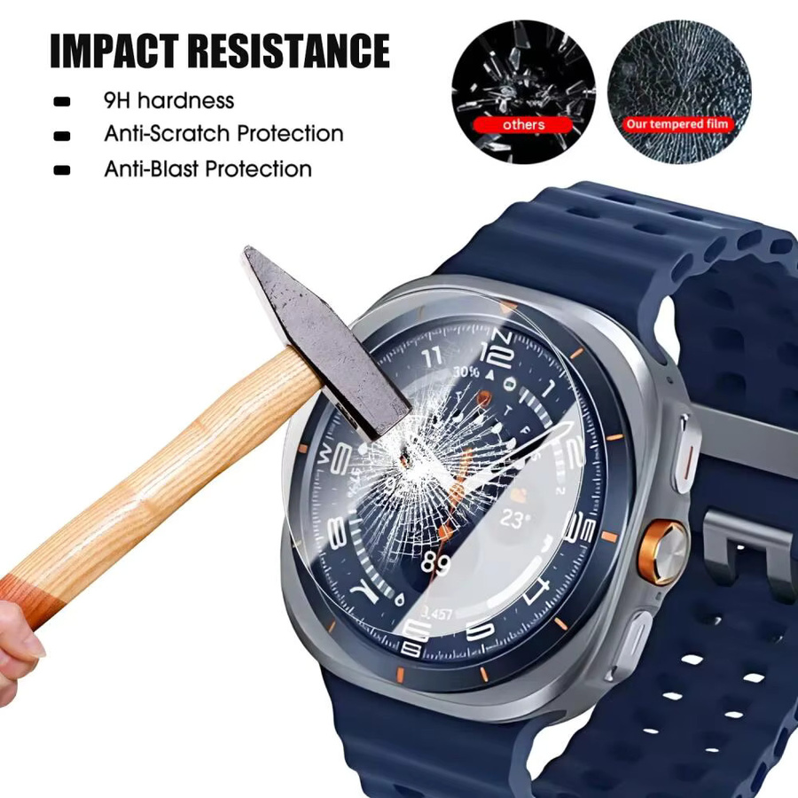 Samsung Schutzfolie aus Glas, Galaxy Watch 8 40 mm 44 mm, Galaxy 8 Classic 46 mm - Bild 4