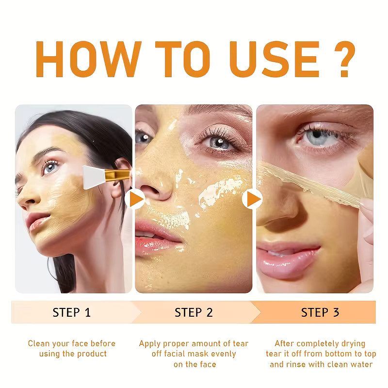 GSWP Reis-Peel-Off-Maske, Gesicht, 70g/140g - Bild 4