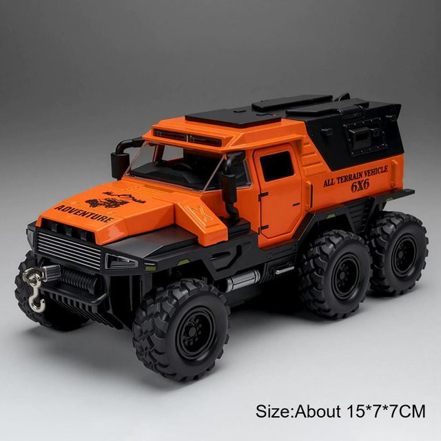 1:32 Eroberer gepanzertes Fahrzeug, Miniatur Polizeiauto, Legierung Druckguss Modell, ab 14 Jahren - Bild 1