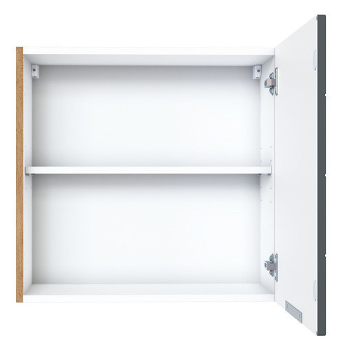Hängeschrank Faro von HELD MÖBEL in Grau, B/H/T: 60 x 57 x 34 cm - Bild 1