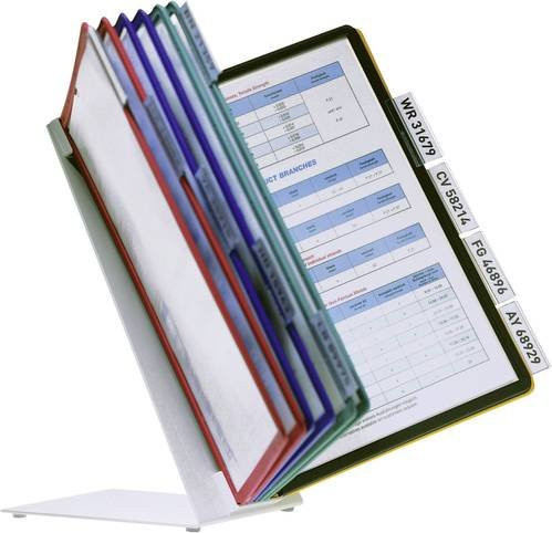 Durable Sichttafelsystem VARIO TABLE 10 Tischständer-Set in Multicolor - Bild 1