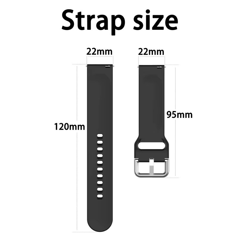Lbiaodai Uhrenarmband Silikon, Xiaomi Redmi Watch 5 Active/Lite, Unisex - Bild 4