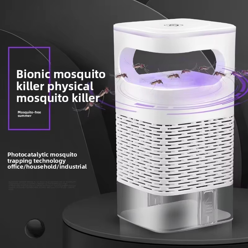 Lenovo Elektrische USB-Mückenfalle in Weiß mit UV-Licht und leiser Insektenvernichtung für Zuhause und Büro - Bild 4