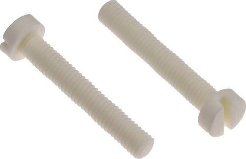 PB Fastener Zylinderkopfschraube M4 aus Keramik in Weiß, Länge: 30 mm - Bild 1