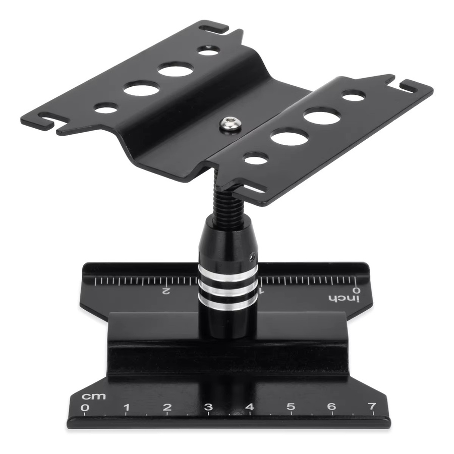 MALOM RC Aluminium-Reparaturstation, Arbeitsständer, Montageplattform, 360 Grad drehbar, Metall, Grau - Bild 4