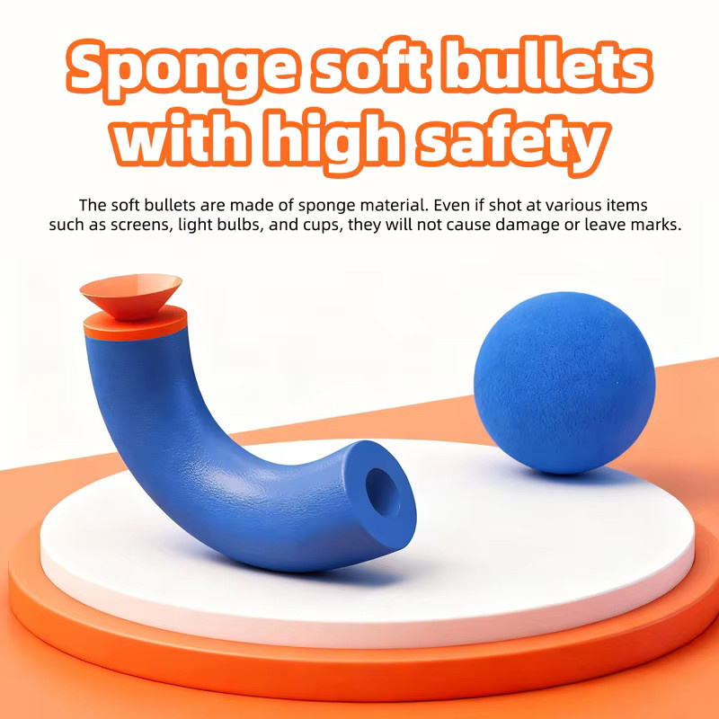 XDR Kinder-EVA-Soft-Bullet-Spielzeugpistole, Bunt / Mehrfarbig - Bild 6