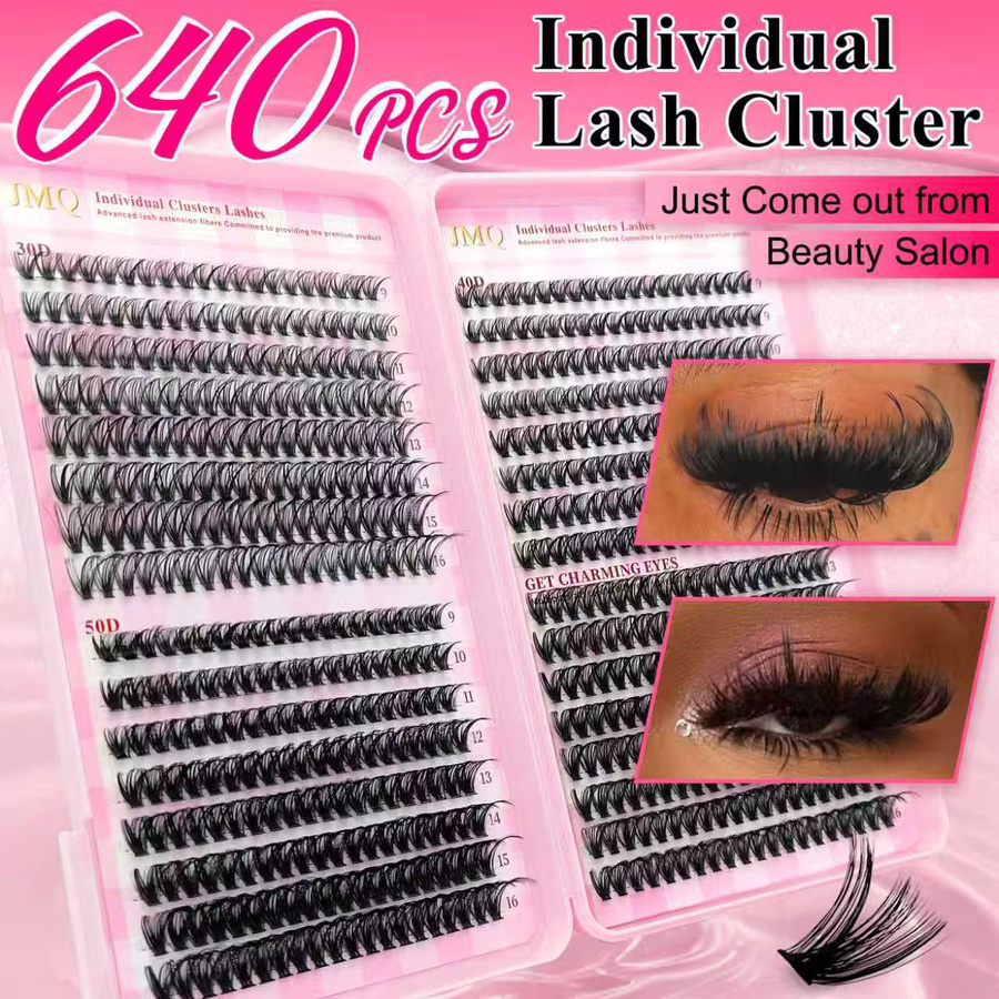 LAKANAKU Wimpern Cluster, Manga Wimpern, natürlich - Bild 2