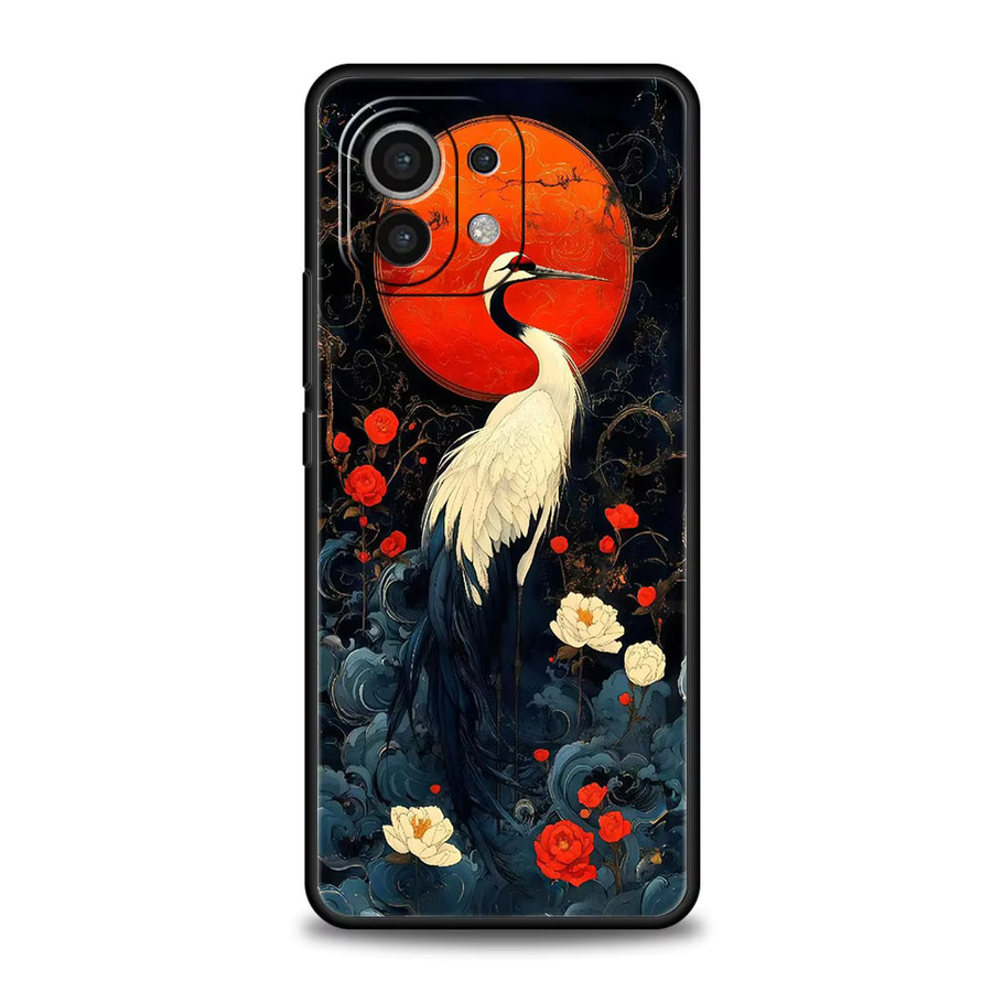 Handyhülle im japanischen Kunststil für Xiaomi Modelle, weiche Schutzhülle in Multicolour - Bild 2
