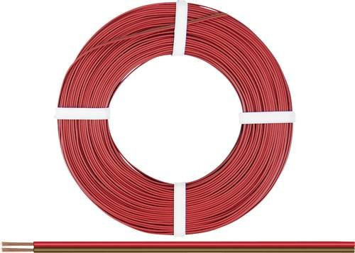 Donau Elektronik Litze 2 x 0,14 mm² in Rot und Braun, 25 m - Bild 1