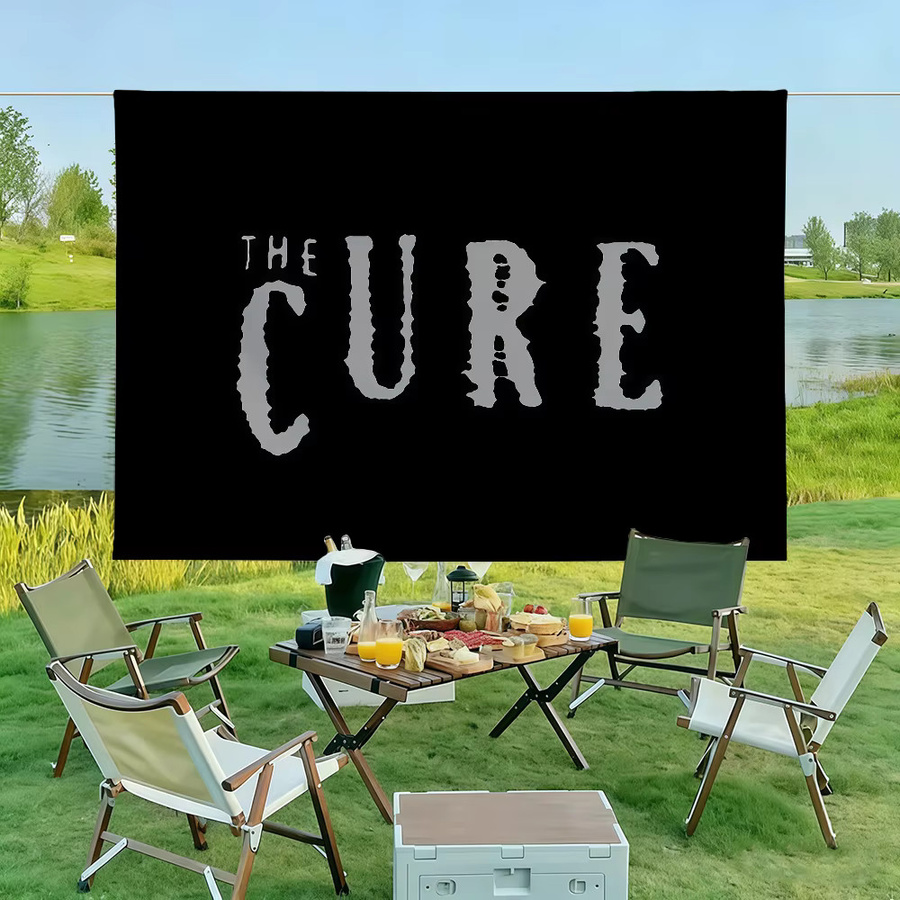 Warner Bros. The Cure Flagge Wandkunst Dekoration B: 60,0 cm, H: 40,0 cm - Bild 4