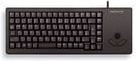 Cherry XS Trackball Keyboard G84-5400 mechanische Tastatur in Schwarz mit QWERTY US Layout - Bild 1