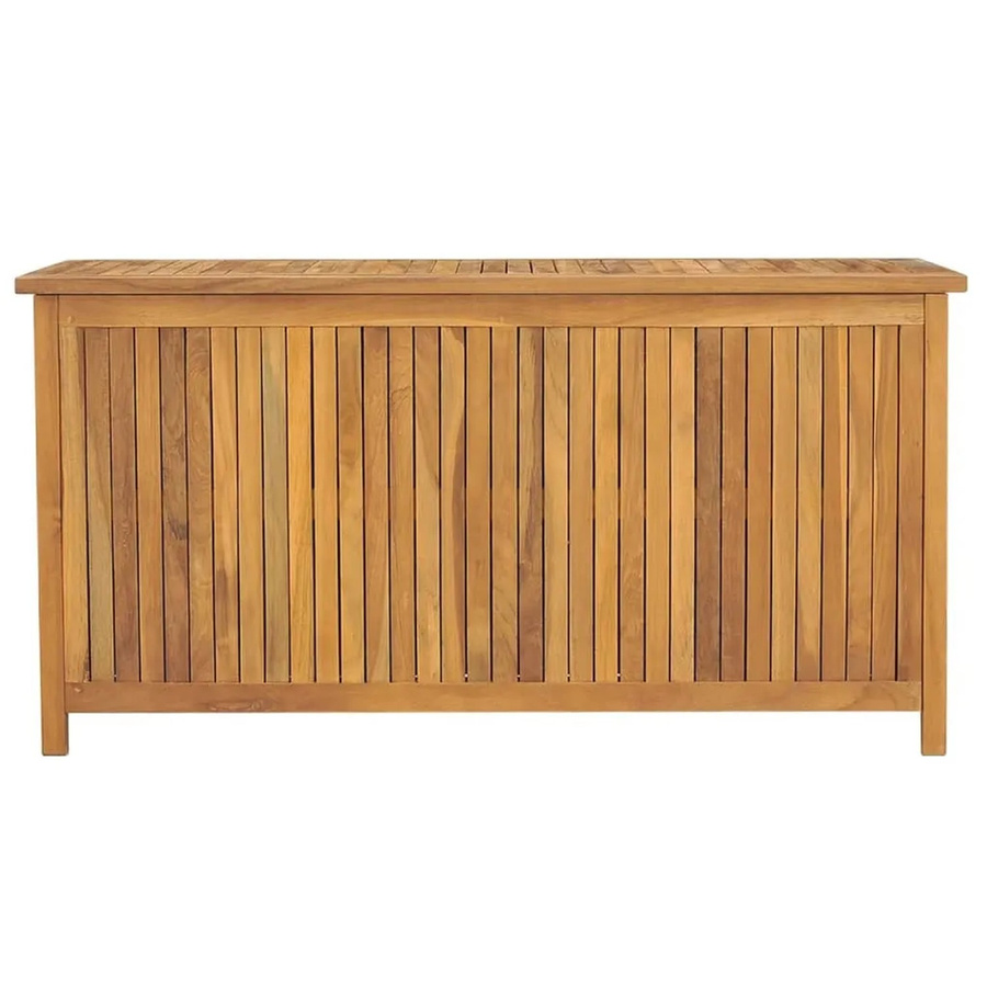 vidaXL Gartenbox aus Teakholz in Braun, B/T/H: 114 x 50 x 58 cm - Bild 2